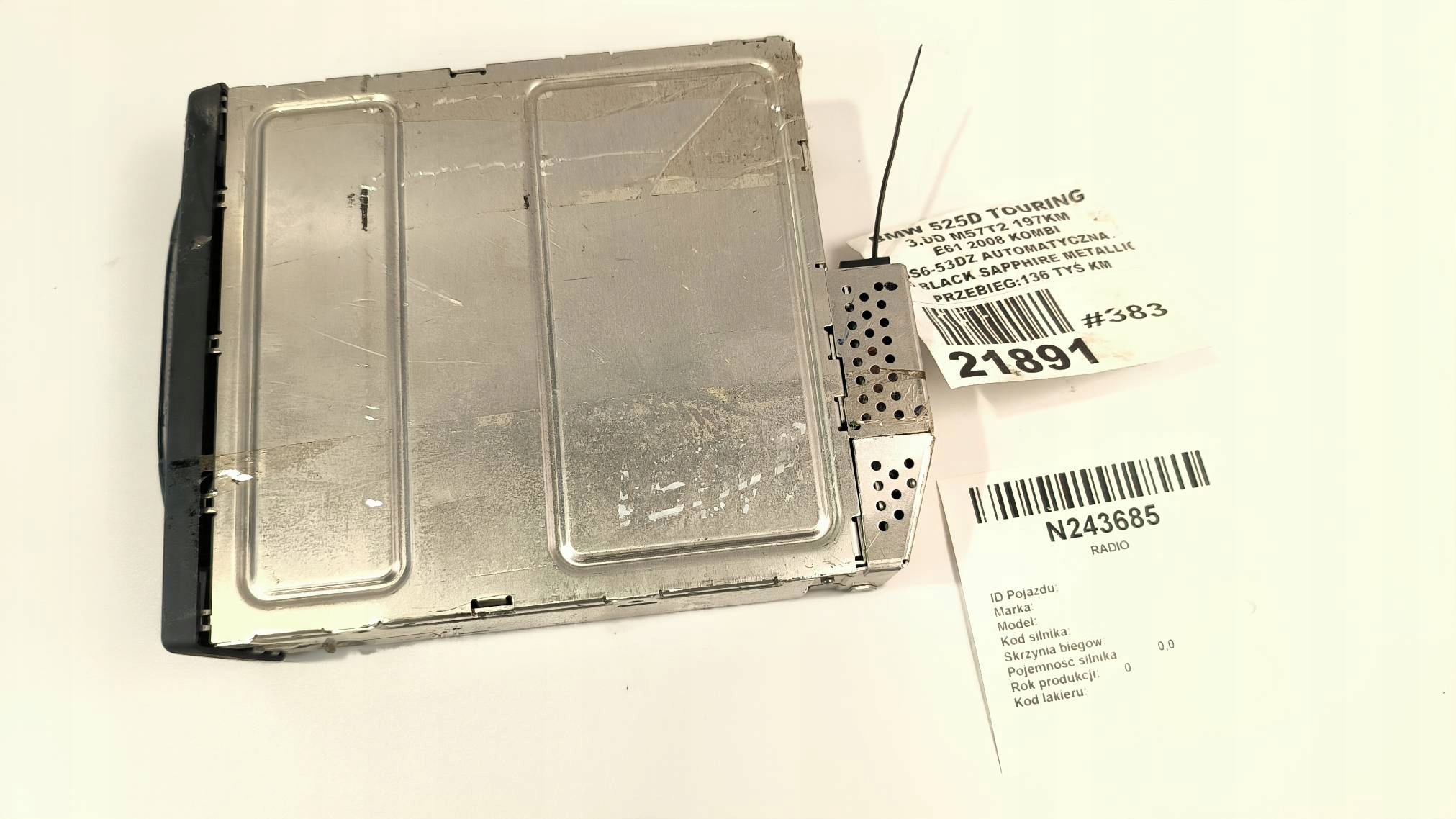 RADIO 65.12-9131850 BMW E60