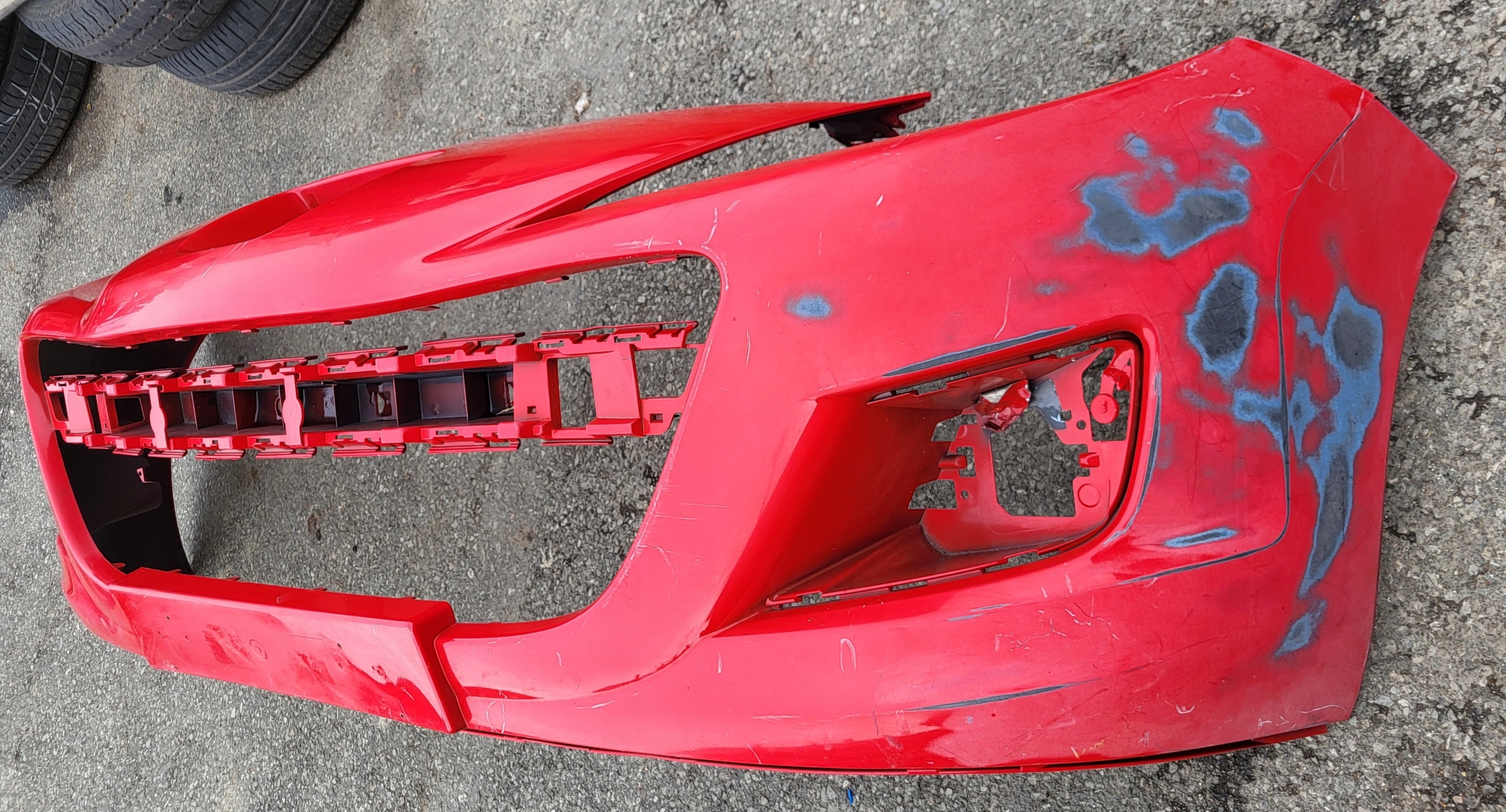 Frontstoßstange vorne PEUGEOT 207 LIFT OE roter