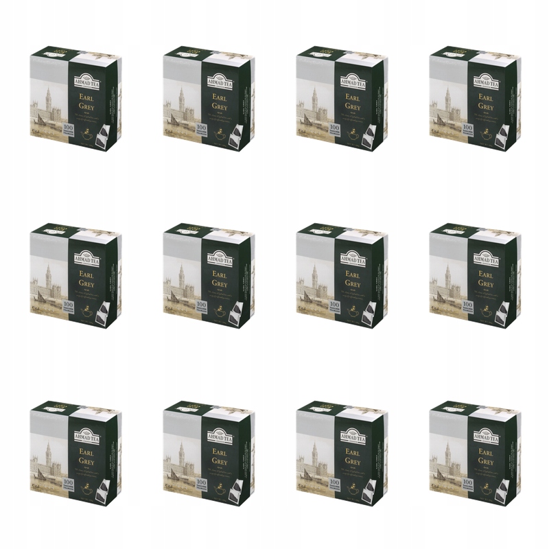Earl Grey Ahmad Tea 100tbx2g b/přívěsky X12