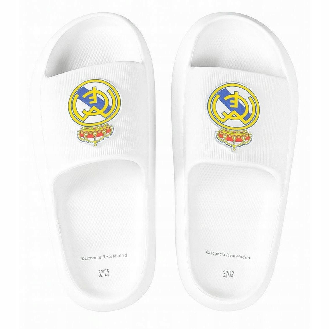 Real Madryt klapki Beach Pool Flip Flops White Eva 2300006880B biały 38/39