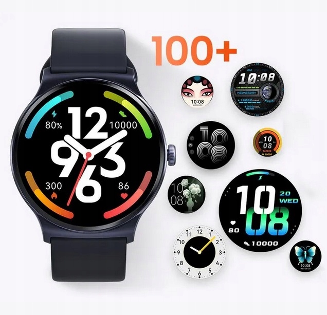 Smartwatch HAYLOU Solar Lite niebieski iOS Android Transmisja danych brak