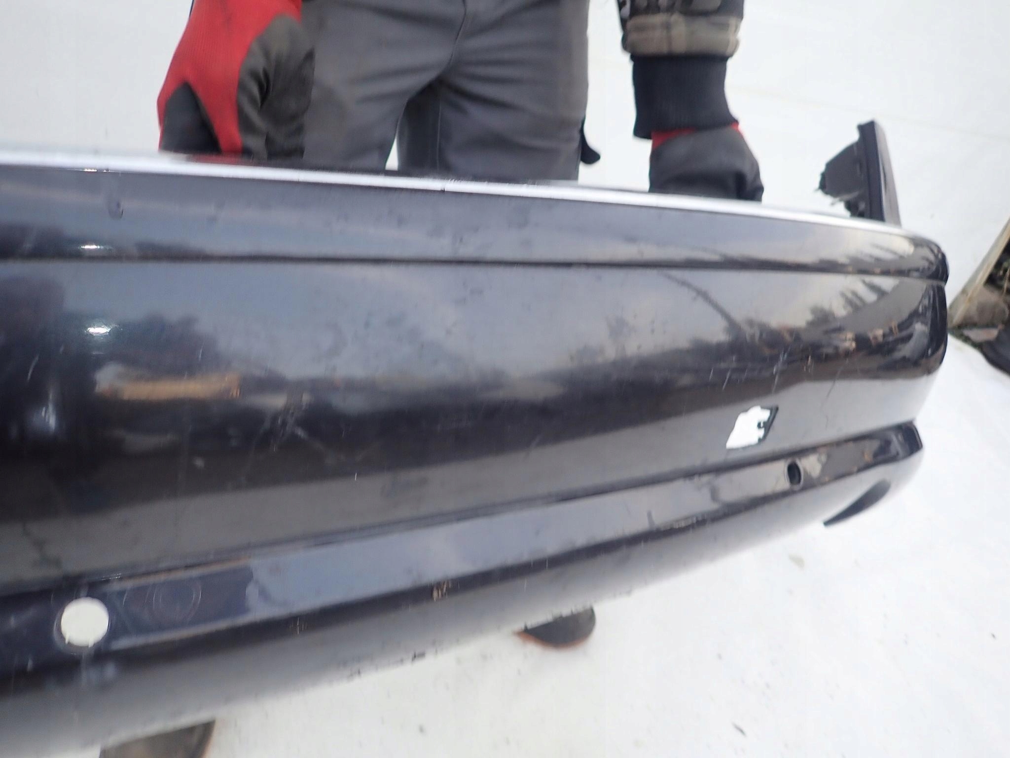 AUDI A8 D3 02-09 bumper rear part rear PDC