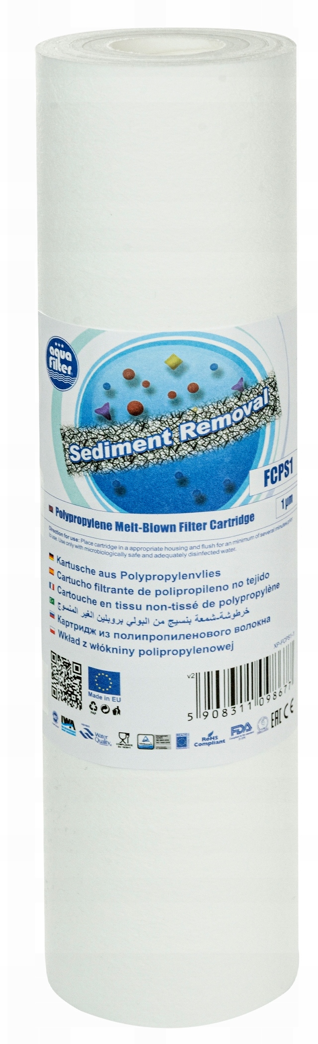WKŁAD 10" PIANKOWY FCPS1 AQUAFILTER