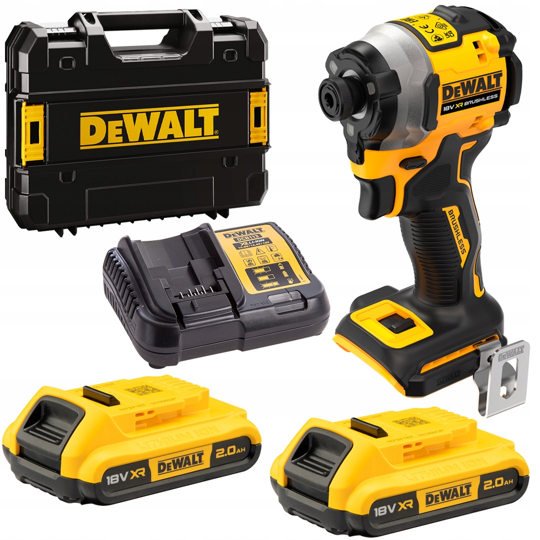 Příklepový šroubovák 206 Nm 2x2 Ah DeWALT DCF850D2T