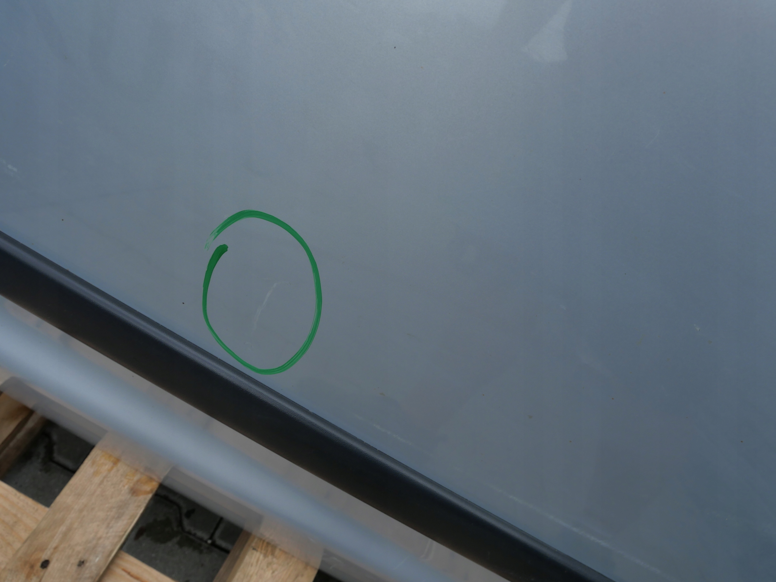 door VW SHARAN and left rear part