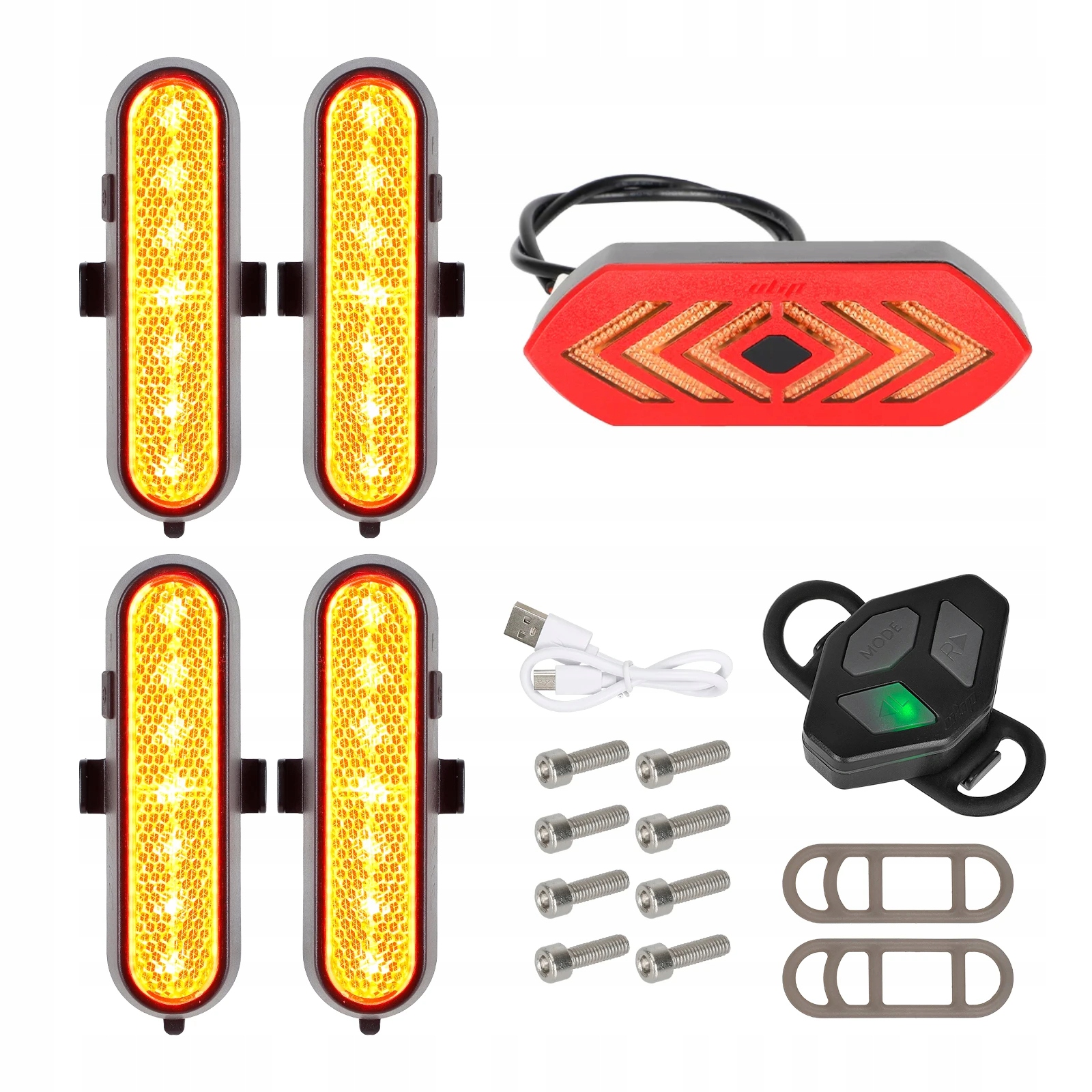 Směrovky Zadní světlo pro koloběžku Xiaomi Pro 2, 1S, Mi 3