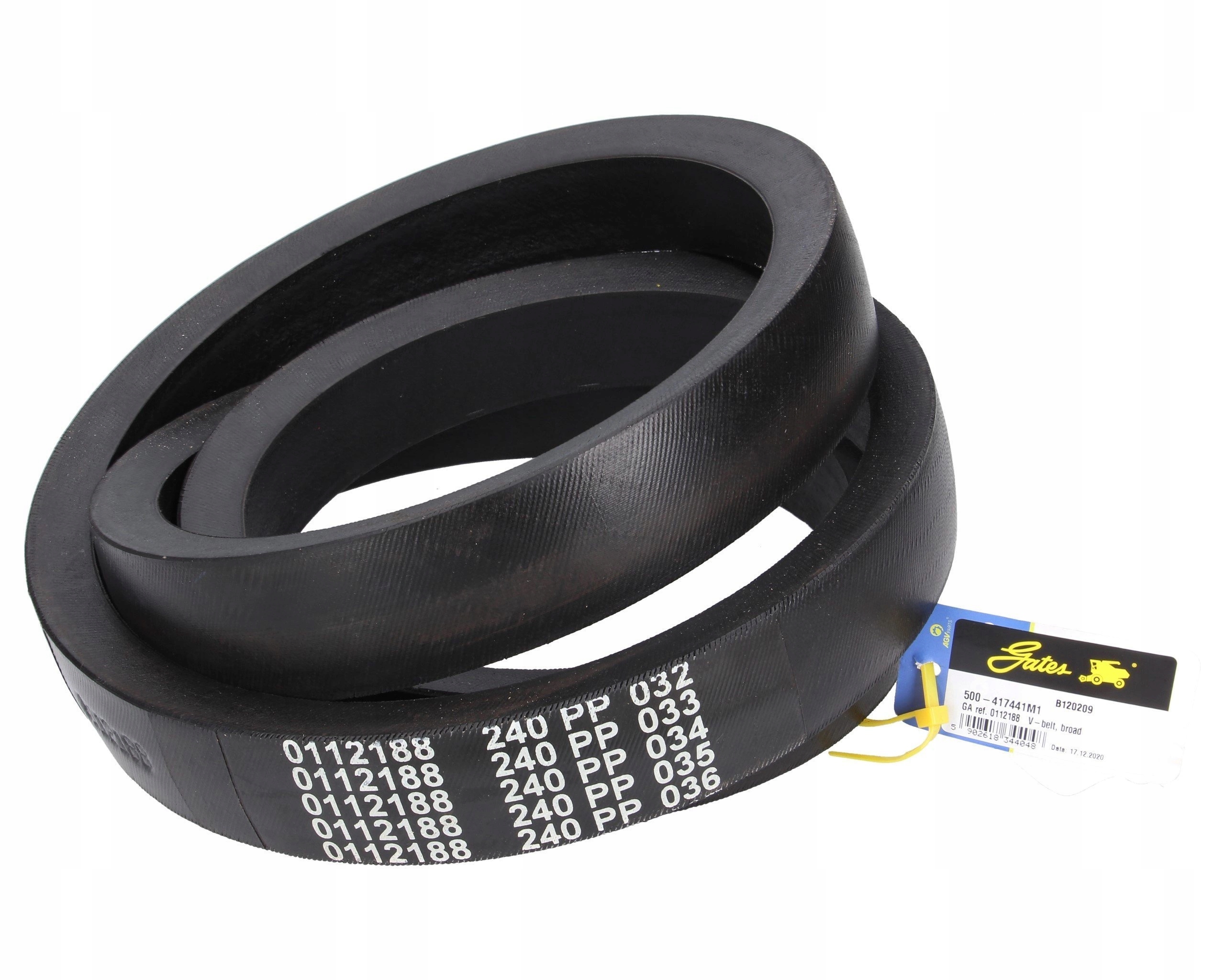 Variátorový pás 45x2222 Massey Ferguson 417441M1, 621646M1 Gates Agri