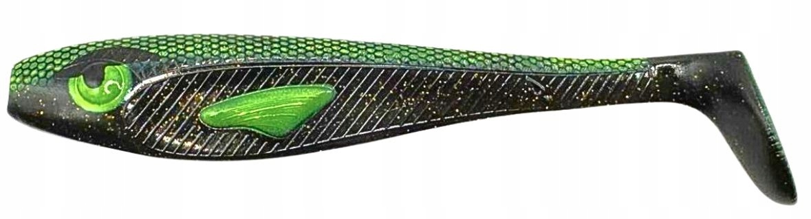 Guma Great Fish Rocky 13cm 21g Black alien 1szt Przynęta Spinningowa