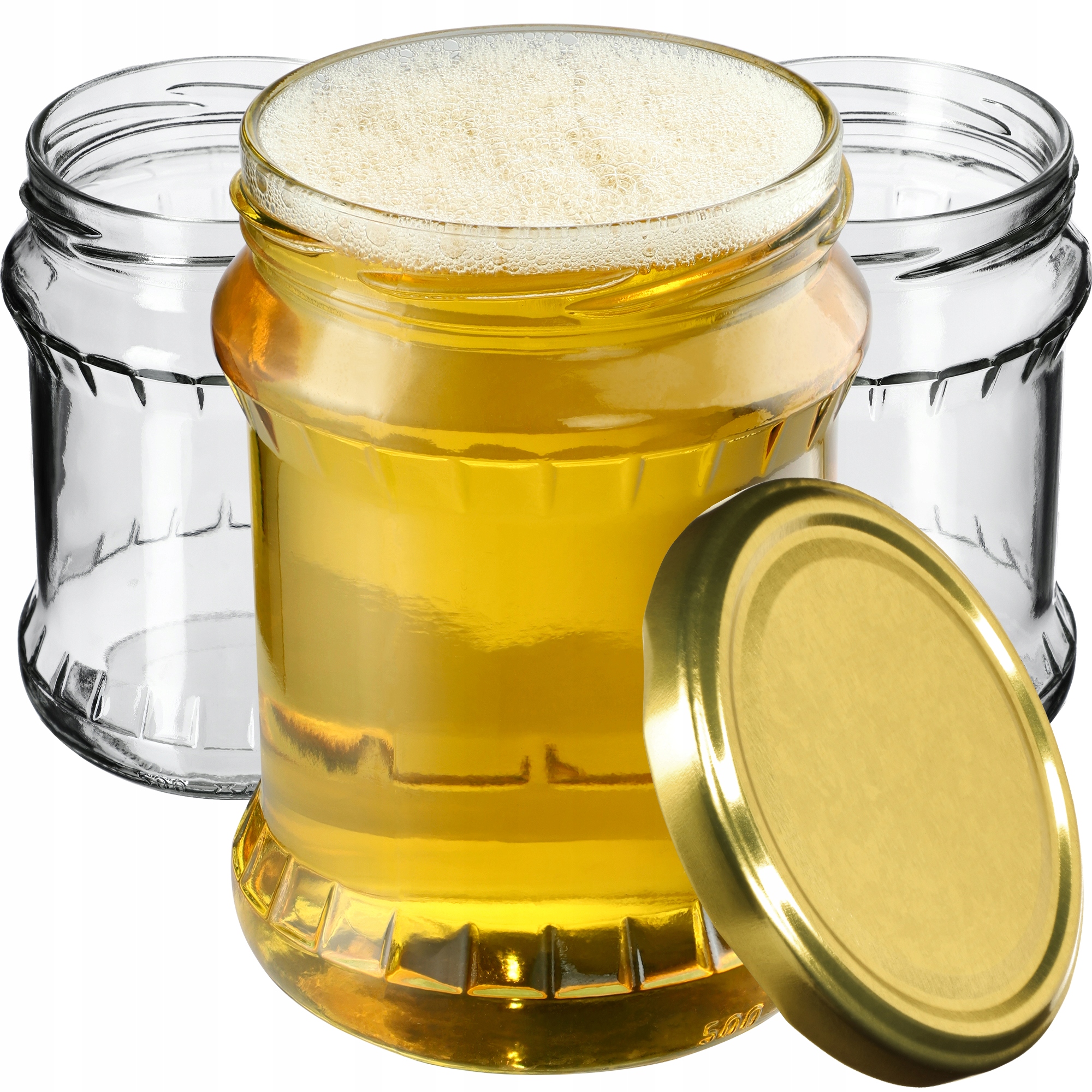 

24x Słoik Szklany 500ml Na Przetwory Zakrętka FI82