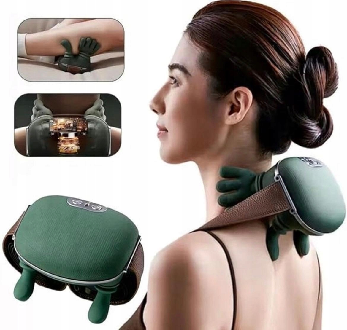 Masażer do karku N7 760 g zielony