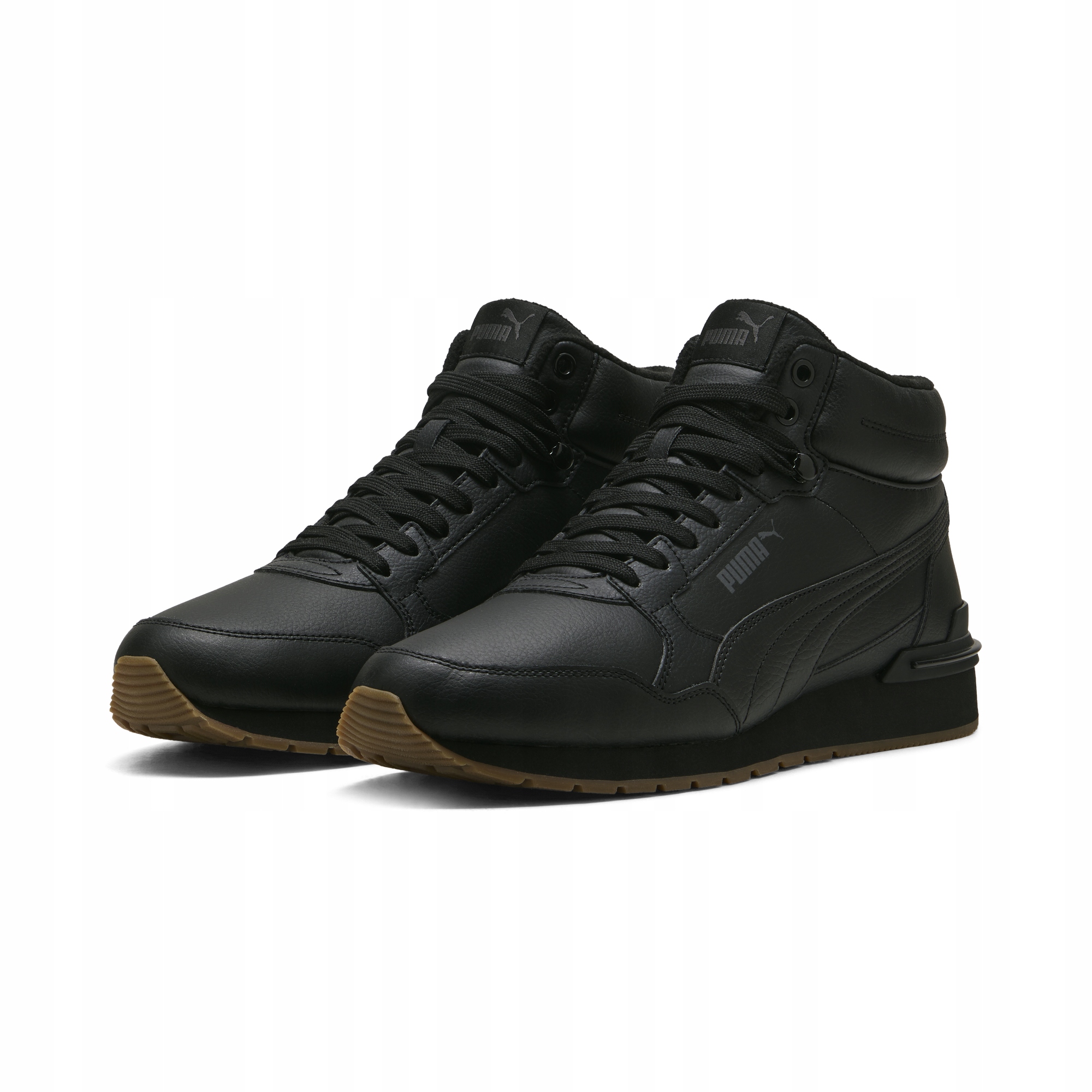 Vysoké sportovní boty Puma St Runner V4 Mid 40289302 černé podzimní 40