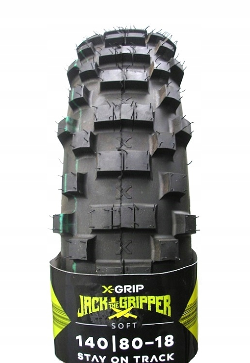 140/80-18 X-GRIP JACK THE GRIPPER SOFT ЗАДНЯЯ ЧАСТЬ
