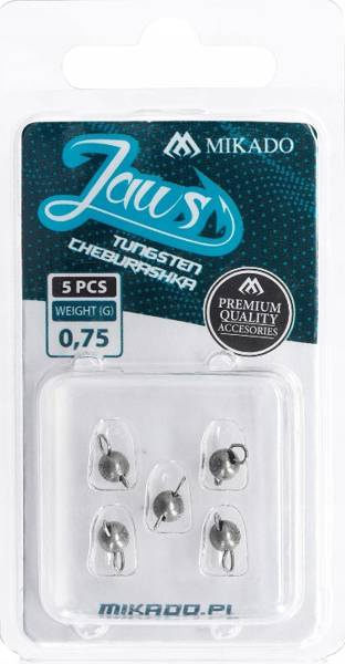 Czeburaszka, Czeburashka Wolframowa Jaws 0,75g op.5 szt. Mikado