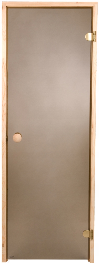 

Drzwi do sauny Fighter 69x189 cm brąz Sosna Sauna