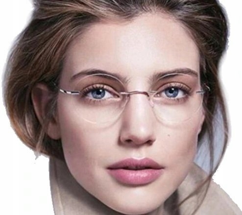 Okulary Korekcyjne bezramkowe od -6 Do +6 Lenonki
