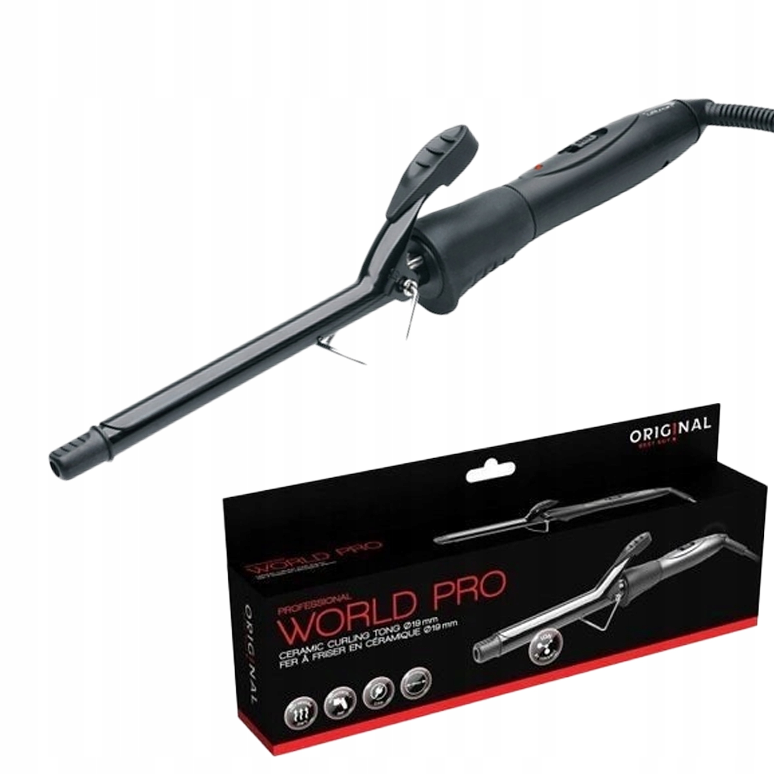 Sibel World Pro Lokówka do włosów ceramiczna 13 mm