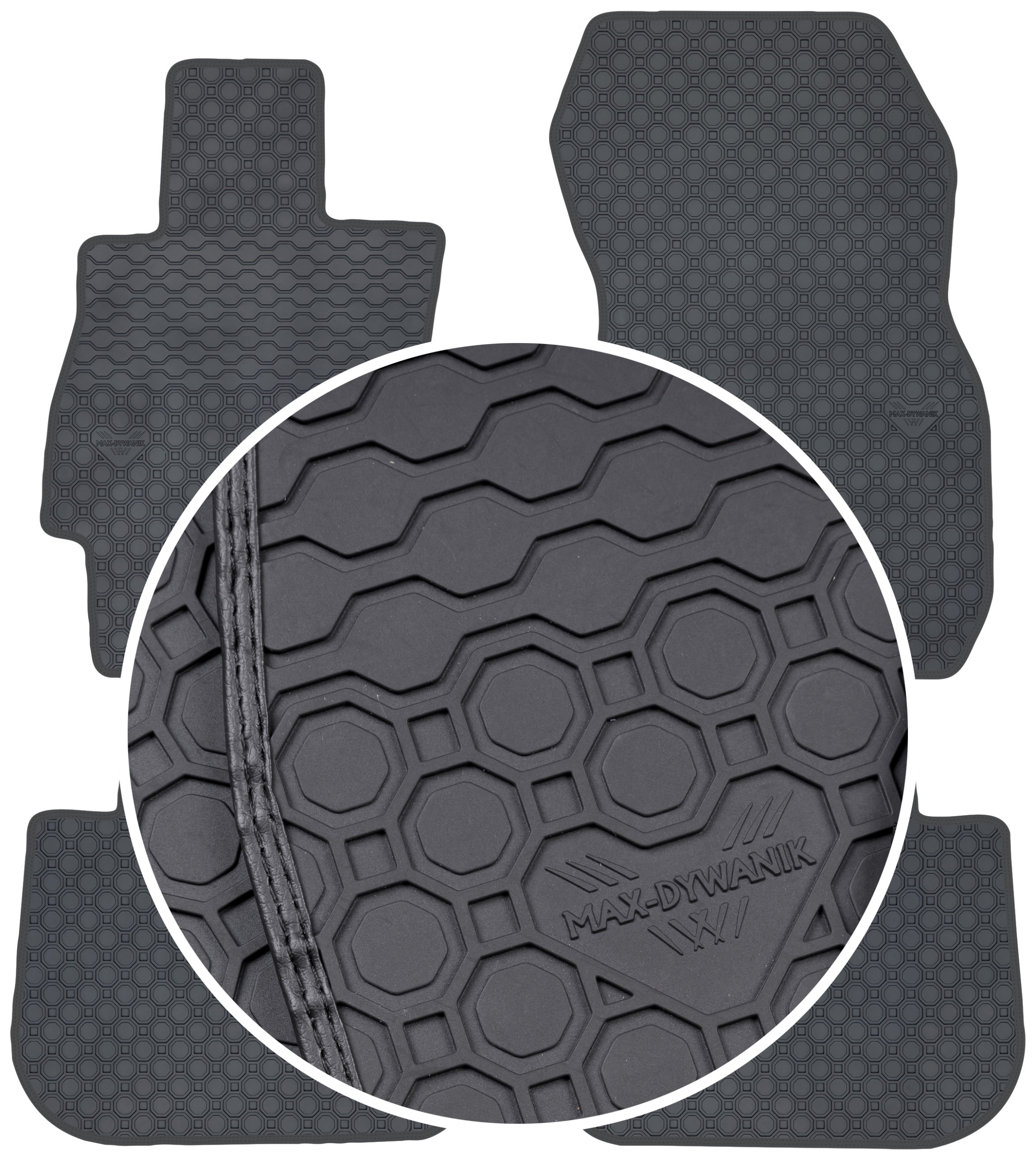 Subaru Outback IV 2009-2014 Koberce Čierne