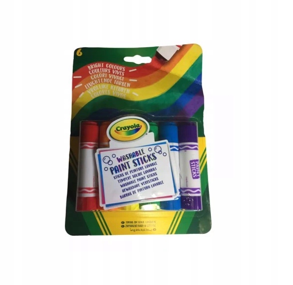 

Farby w sztyfcie Crayola 6 szt.