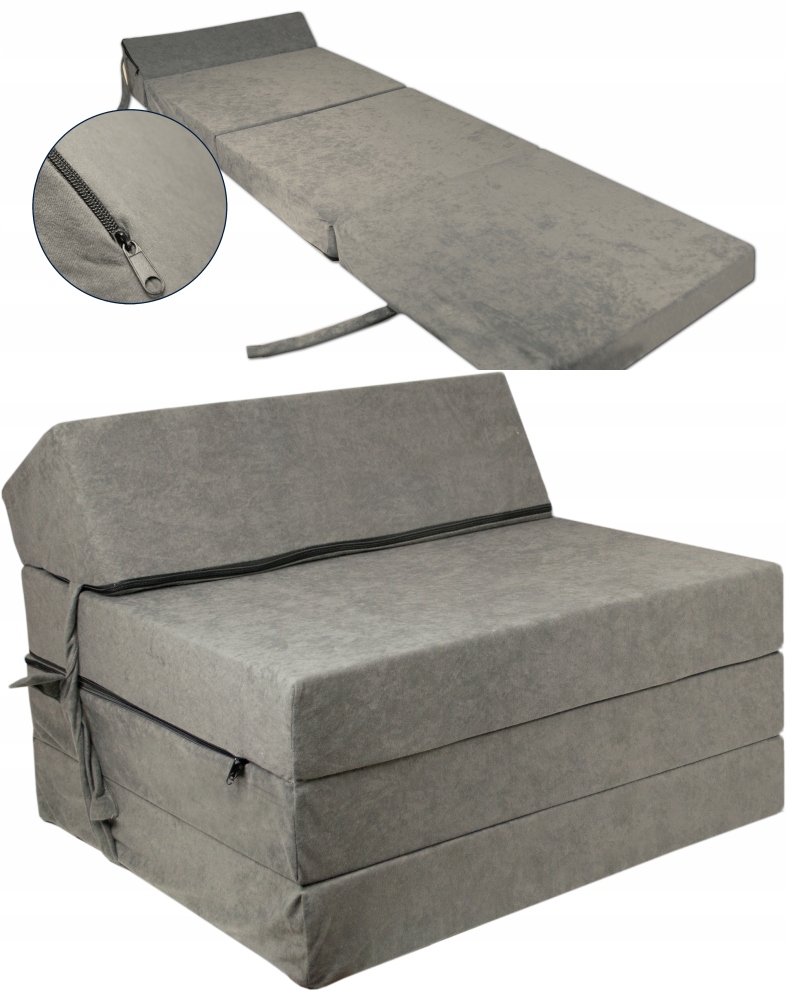 Fotel Rozkładany Pufa Dziecieca 70/10 cm