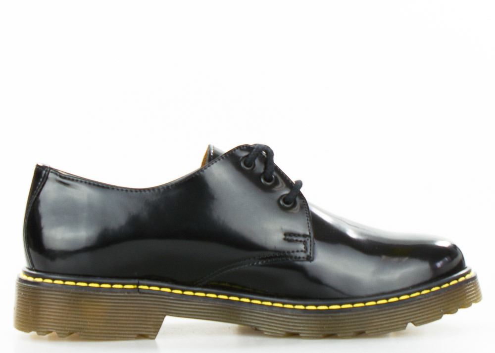 Dámské Polobotky, Pevné Podpatky, Kůže Sempre 40