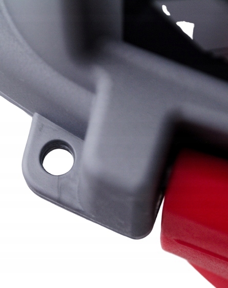 Kufer na bagażnik rowerowy duży 15L SREBRNY POLSKI Kolor dominujący srebrny