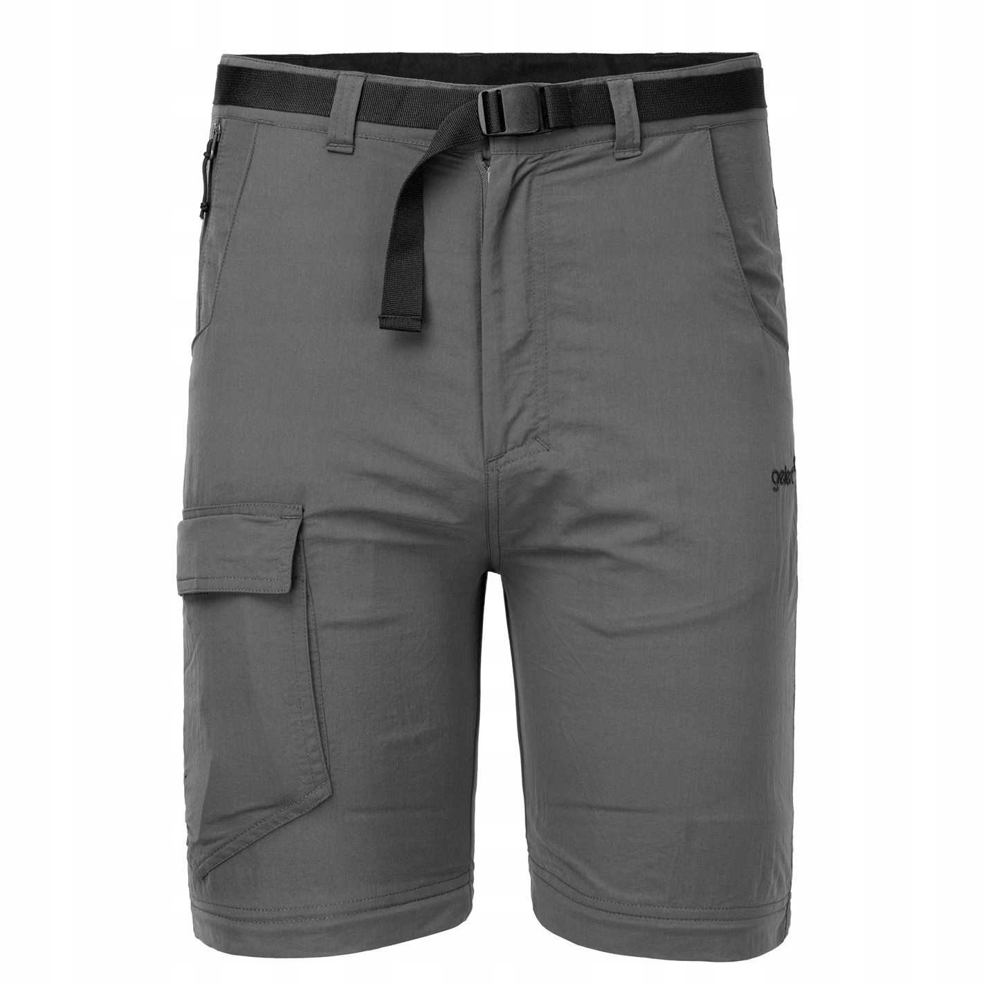 B3774 FUNKCYJNE TREKKINGOWE SPODNIE SPODENKI GELERT L Materiał dominujący Nylon