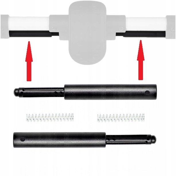 Popychacze hamulca do wózka Adamex Barletta Aspena