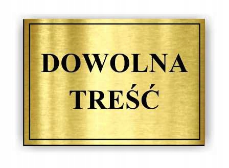 TABLICZKA tablica grawerowana Marka inny