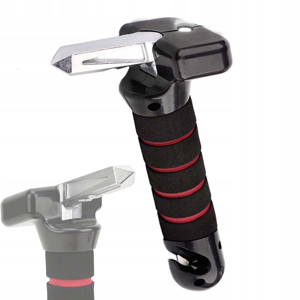 Młotek bezpieczeństwa samochodowego Narzędzie do ucieczki awaryjnej LED