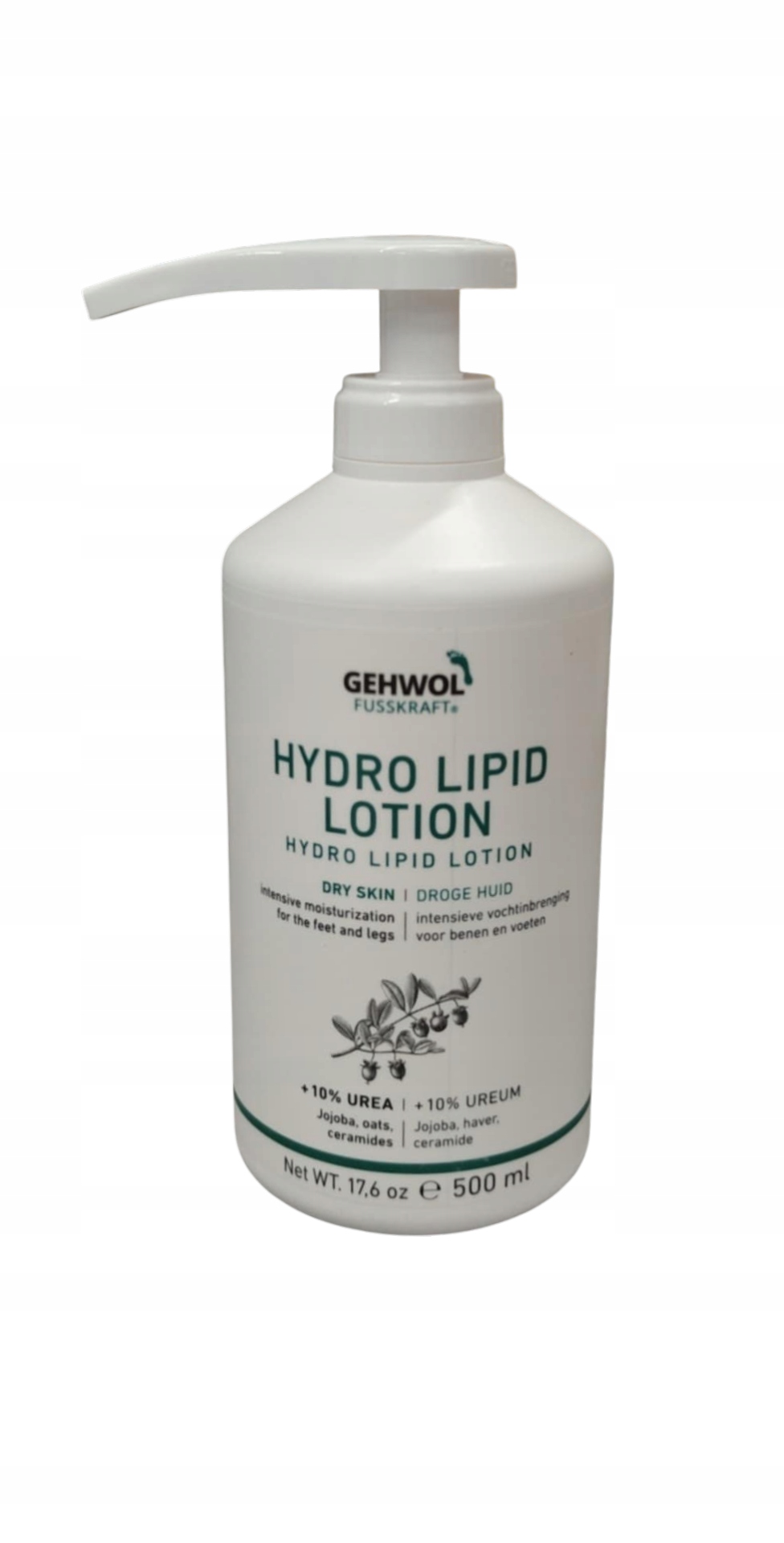 Gehwol Hydro Lipid Lotion Do Suchej Skóry Stóp 10% Urea 500ML