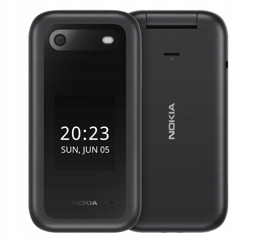 Telefon komórkowy Nokia 2660 Flip 48 Mb 128 Mb 4G (lte) czarny J.polski