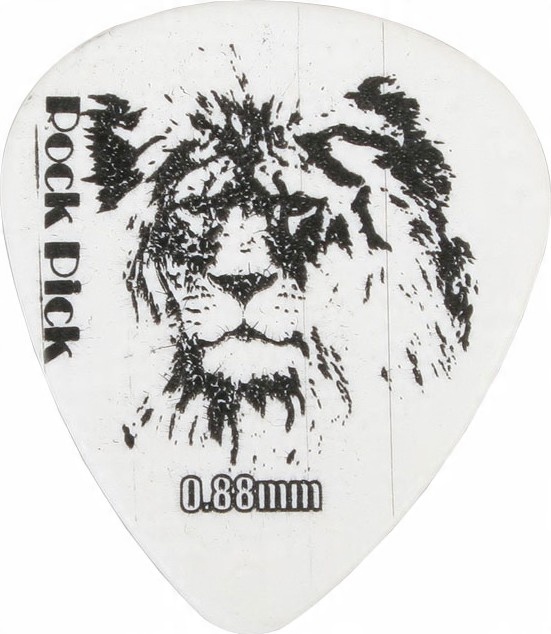 

RockPick kostka gitarowa grafika Lew .88