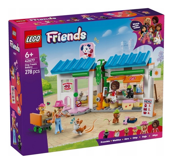 Lego 42677 Friends Pekárna S Psími Pamlsky