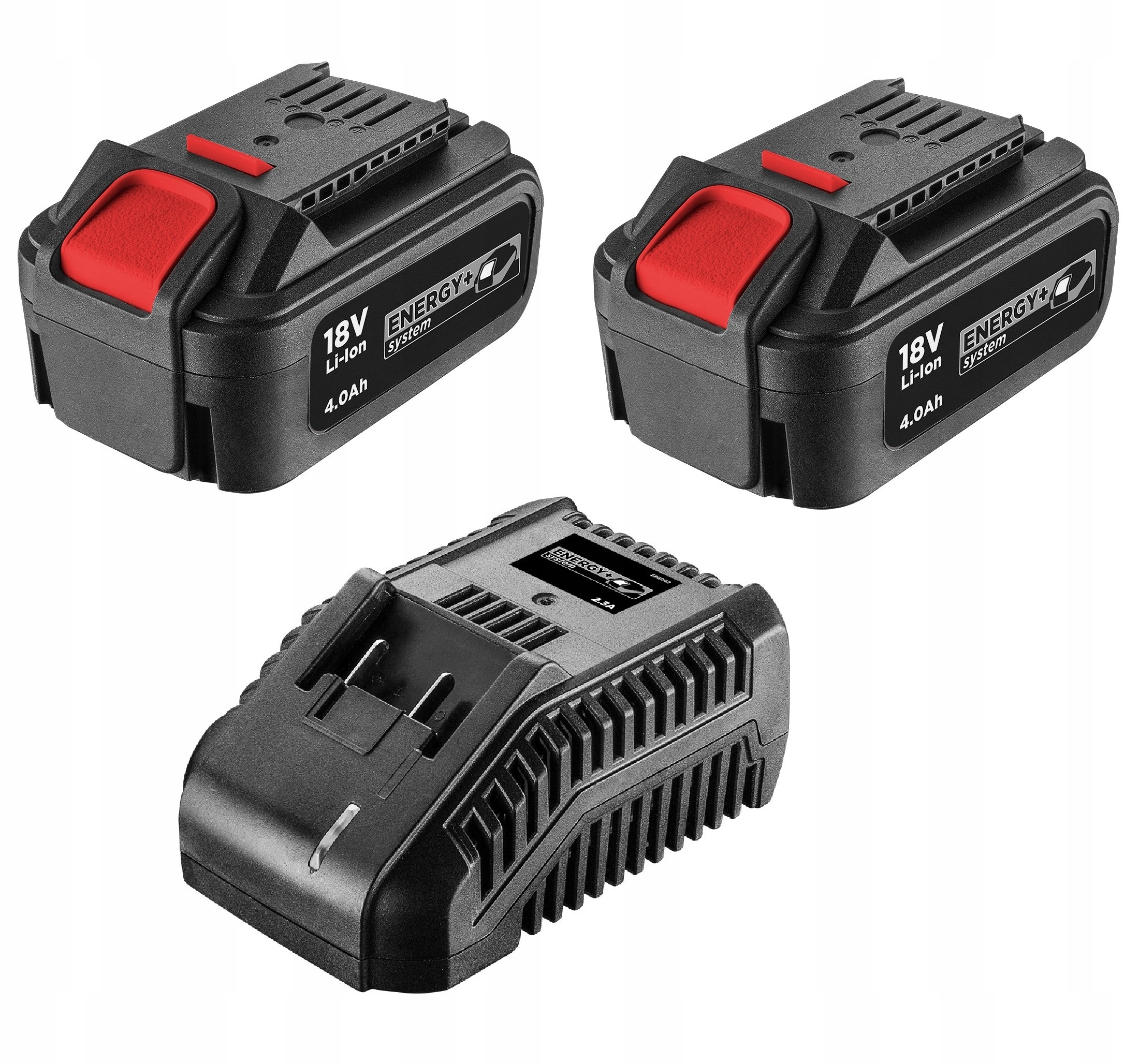 

Graphite Energy+ 2 Akumulatory 18V 4.0Ah+Ładowarka