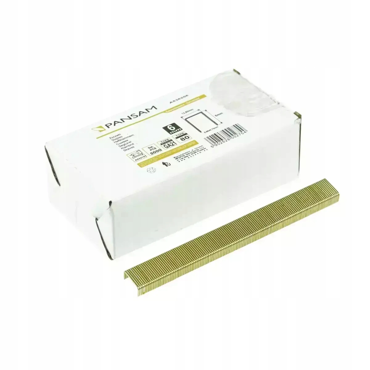 

A536214 Zszywki typ 80,14mm,5000szt.