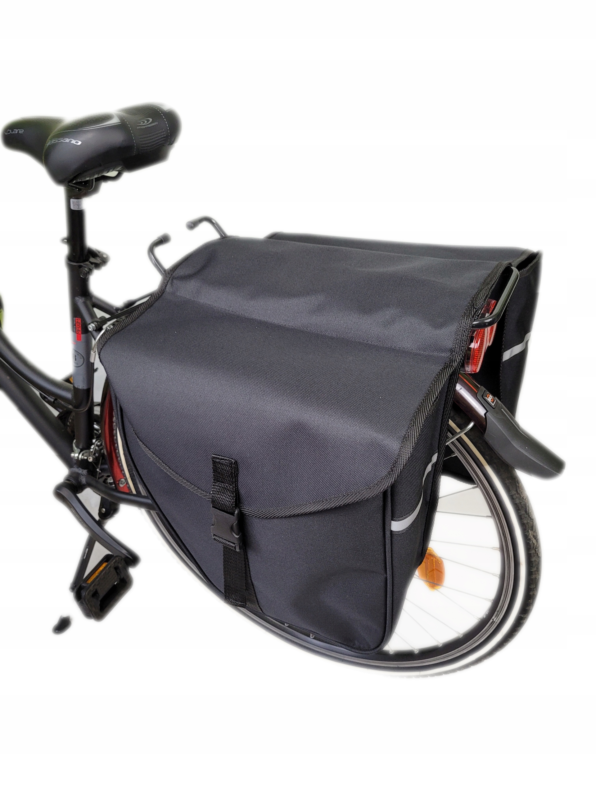 Torba rowerowa na bagażnik sakwa Model sakwa2kom