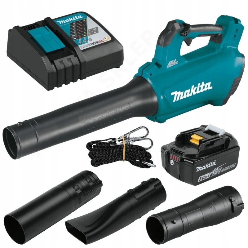 Akumulátorový fúkač listov 18V 5.0Ah DUB184RT Makita