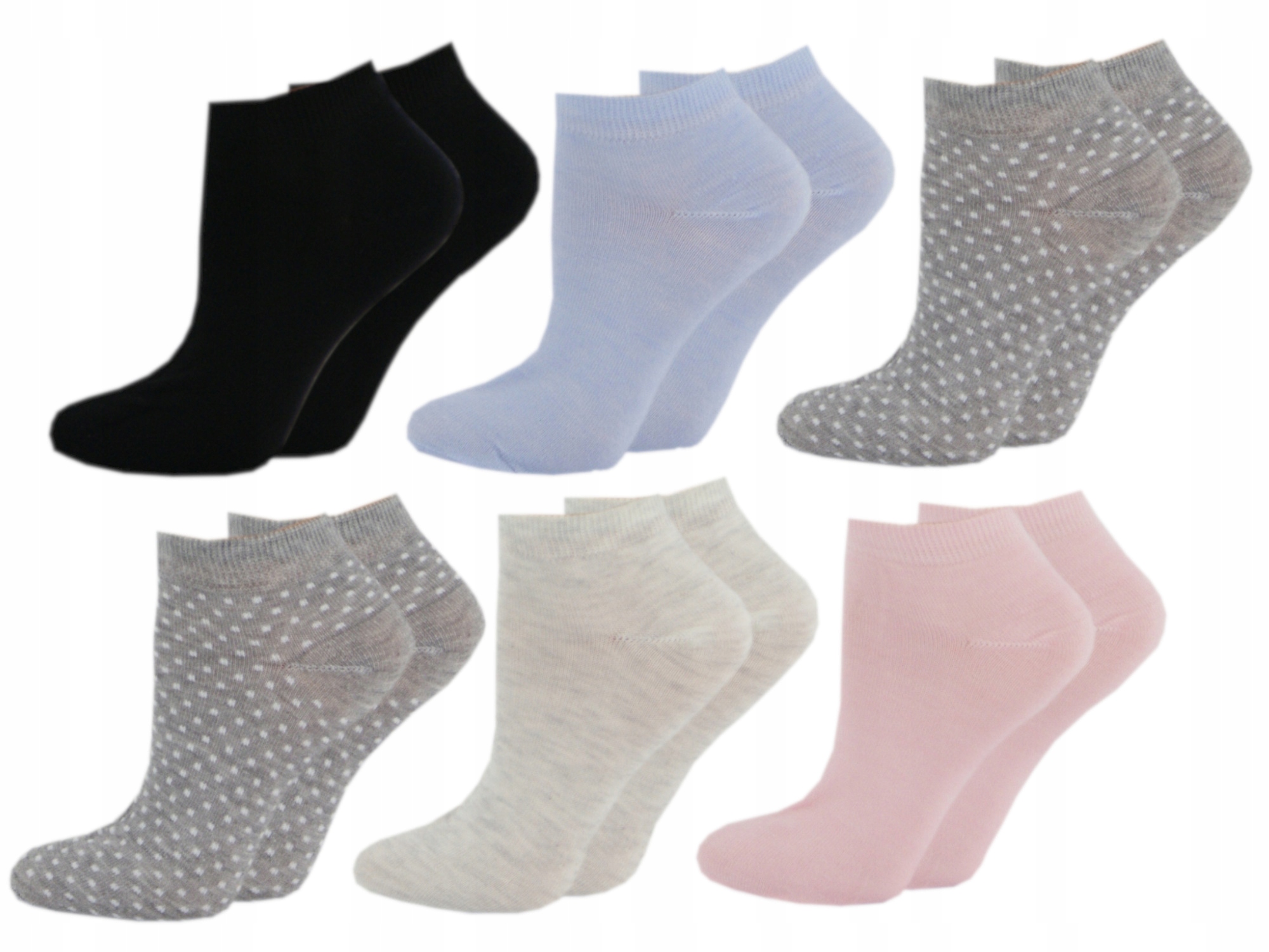 

W# 6 xDAMSKIE Skarpetki Bambusowe 35 38