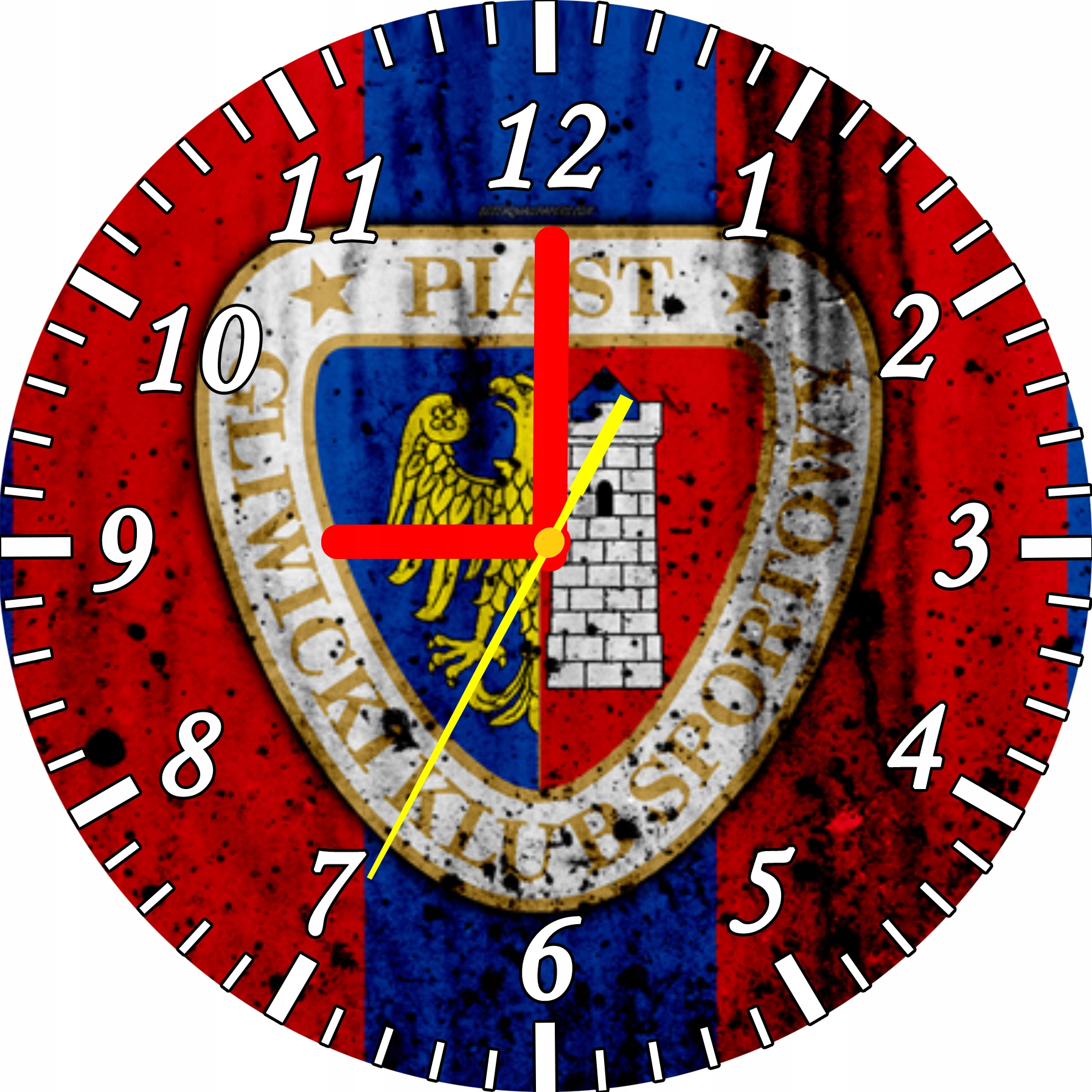 Zegar ścienny Piast Gliwice 28cm