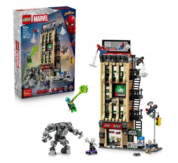 Lego(r) Heroes 76342 Spider-Man Proti Mysteriovi