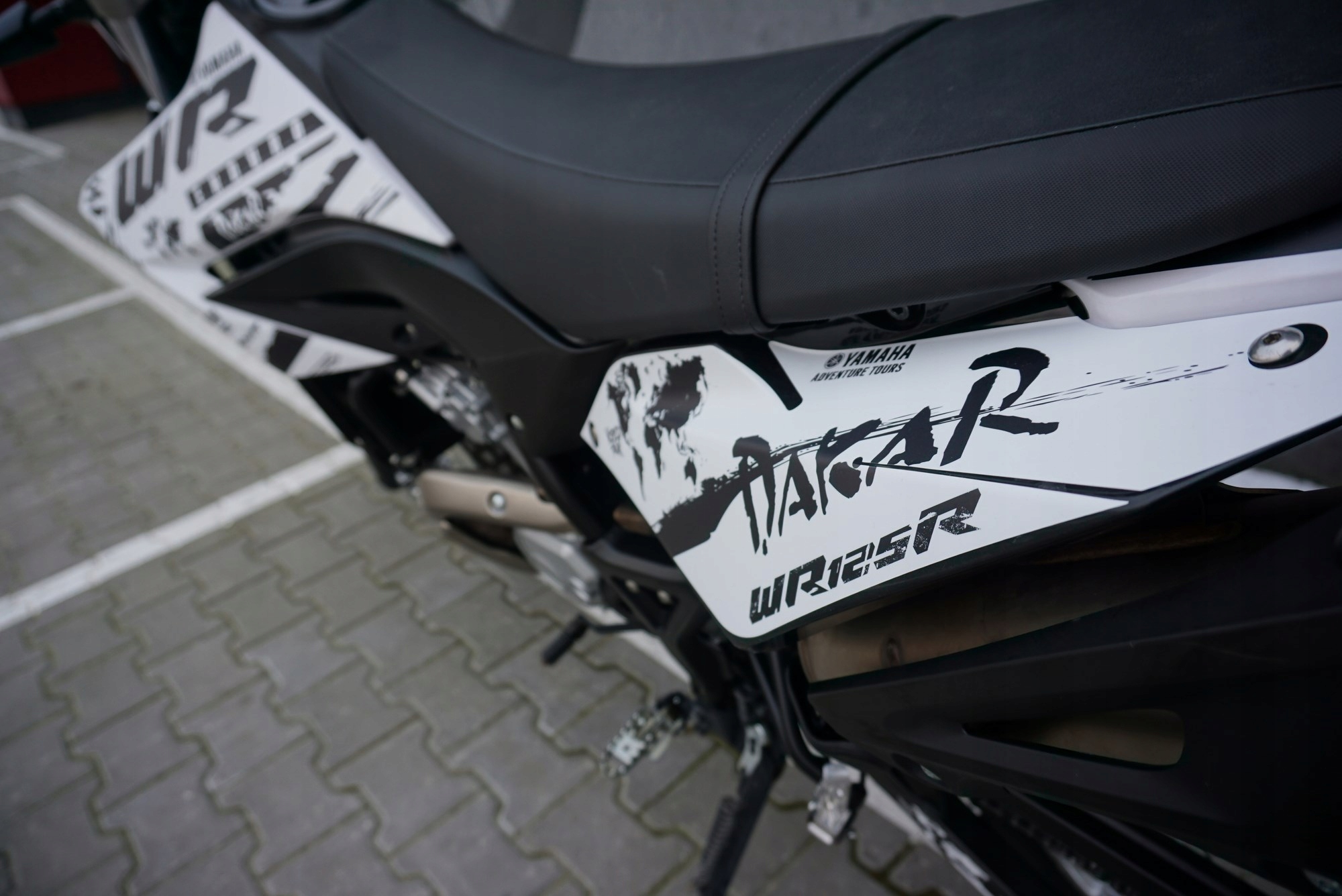 Yamaha WR 125 R DAKAR ENDURO VENEER Stickers KPL.
