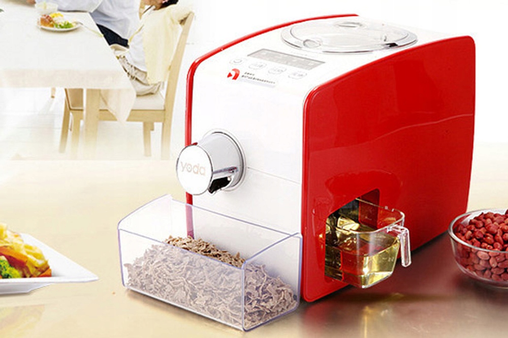 PRASA WYCISKARKA OLEJU YODA TŁOCZNIA CZERWONA + ZESTAW NOŻY Model Premium