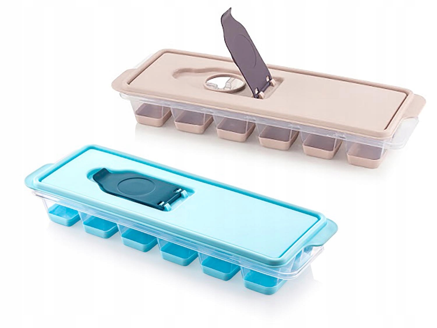 

Pojemnik Na 12 Kostek Lodu Lód Z Pokrywką Otworem