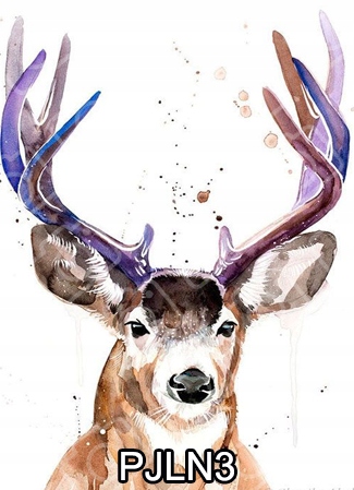 Opłatek na Tort JELEŃ dekoracja do tortu Wydruk papier Cukrowy 10x14cm Rodzaj ozdoby cukrowe