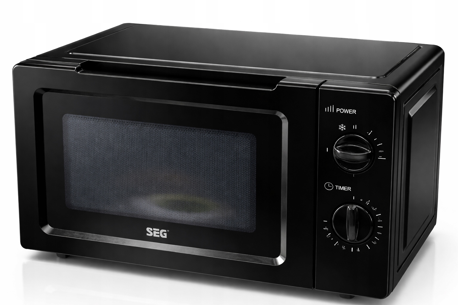 Kuchenka Mikrofalowa Mikrofalówka Seg 20L Obrotowy Talerz Prosta w obsłudze