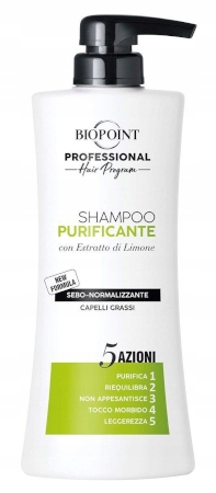 Biopoint Purificante Limone šampón 400 ml