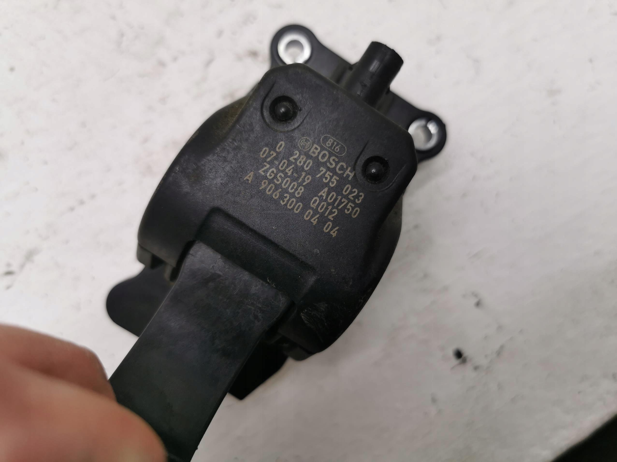 potentiometer Gas MERCEDES SPRINTER W906 06-16