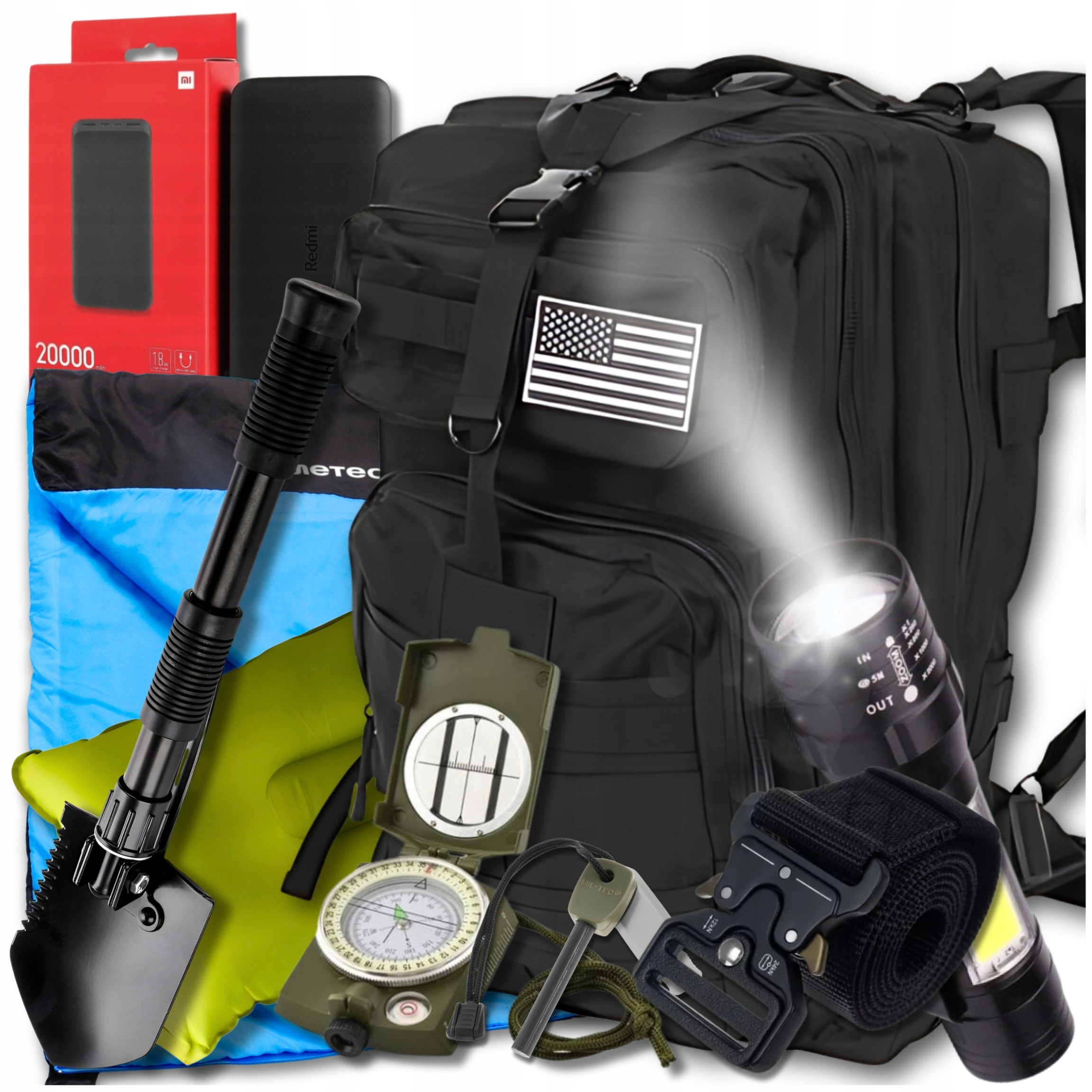 Survivalový Set Velký vojenský turistický MUSThave Taktický Survivalový