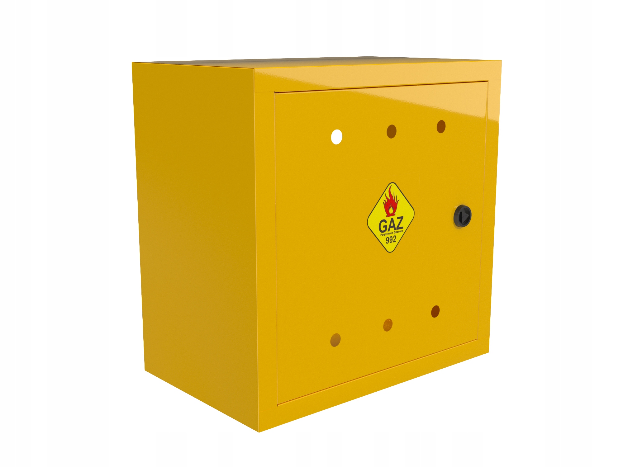 

Skrzynka Gazowa Szafka 40x40x25 Gaz Żółta