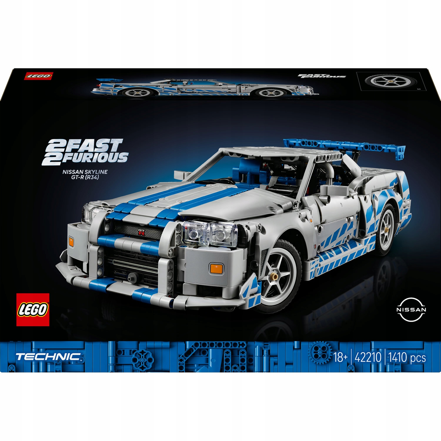 Lego 42210 Technic Auto Nissan Skyline Gt-r (34) Příliš rychlé, příliš zběsilé